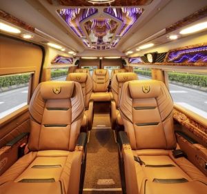 dcar limousine ford transit 10 seats